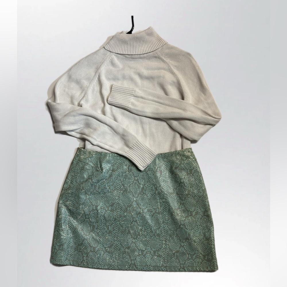 Jeanne Pierre Ivory Knit Pullover